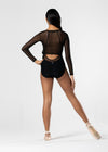 Mesh Wrap Top